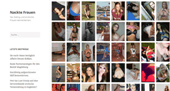 Desktop Screenshot of nackte-frauen.busenbilder.net